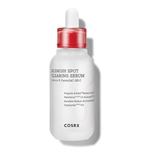 cosrx ac collection blemish spot clearing serum, 40ml / 1.35 fl.oz | centella, niacinamide, egf serum | animal testing free, paraben free