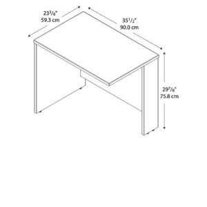 Bush Business Furniture Series C Collection 36W Return Bridge in Hansen Cherry