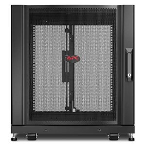 APC by Schneider Electric NetShelter SX 12U Server Rack Enclosure 600mm x 1070mm w/Sides Black - F