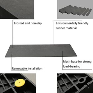 GUENZO Threshold Ramp, Wheelchair Ramp, Indoor Rubber Threshold Ramps Rise Curb Ramps Entrance Service Ramps for Home, Steps, Stairs, Wheelchair, Floor Sweeper Curbs (Size : 99 * 5 * 1cm)