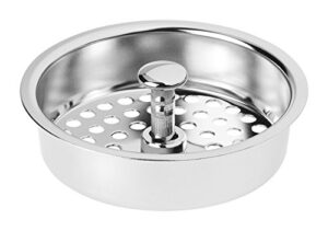 kohler genuine part gp41398-cp basket for duostrainer – polished chrome