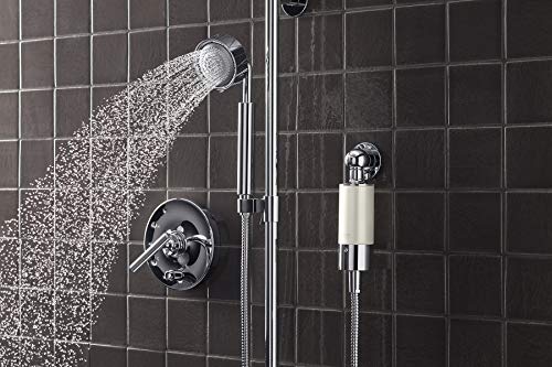 Kohler 30646-CP Aquifer Shower Water Filtration System, Reduce Chlorine, Includes Filter Replacement, Polished Chrome