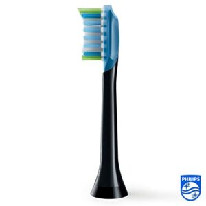 Philips Sonicare Premium Plaque Defence BrushSync Enabled Replacement brush Heads, 4pk Black - HX9044/33