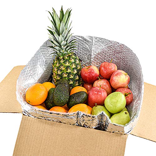 Gourmet Mixed Fruit Pack (15 Lbs) with - 1 Pineapple, 4 Avocado, 12 Apple, 12 Orange, 6 Pear (35 Pieces) from Capital City Fruit, Farm Produce Direct.