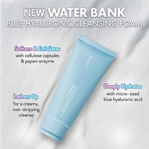 LANEIGE Water Bank Blue Hyaluronic Cleansing Foam: Cleanse and Hydrate