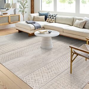 artistic weavers hana modern moroccan area rug,7’10” x 10’3″,silver grey