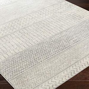 Artistic Weavers Hana Modern Moroccan Area Rug,7'10" x 10'3",Silver Grey