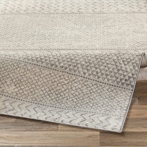 Artistic Weavers Hana Modern Moroccan Area Rug,7'10" x 10'3",Silver Grey