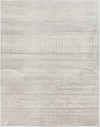 Artistic Weavers Hana Modern Moroccan Area Rug,7'10" x 10'3",Silver Grey