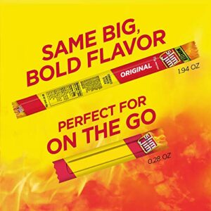 Slim Jim Snack-Sized Smoked Meat Sticks, Original Flavor, Keto Friendly, 0.28 Ounce, 120 Count (Pack of 1)