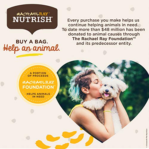 Rachael Ray Nutrish Premium Natural Dry Dog Food, Real Beef, Pea & Brown Rice Recipe, 14 Pounds (Packaging May Vary)