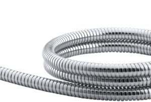 KOHLER K-8593-CP Mastershower 72" Metal Shower Hose for use with Handshowers (Sold Separately), Swivel Base, 1.152lb, Polished Chrome, 6 Foot