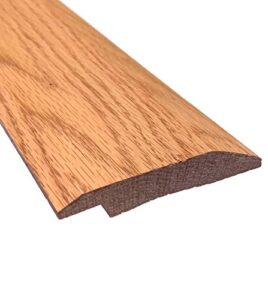 prefinished oak overlap threshold 3 1/2″ wide x 5/8″ thick with 5/16″ high overlap (8 ft (96 3/4″) long)