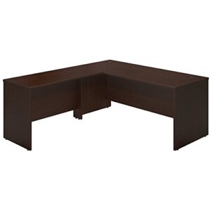 bush business furniture sre032mr desk shell, mocha cherry