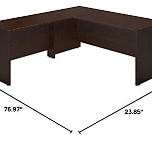 Bush Business Furniture SRE032MR Desk Shell, Mocha Cherry