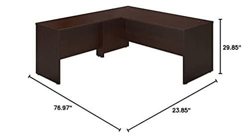 Bush Business Furniture SRE032MR Desk Shell, Mocha Cherry