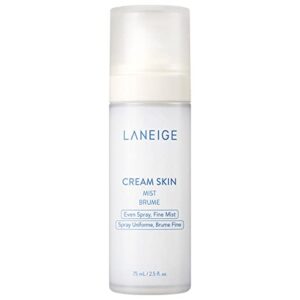 laneige cream skin mist: on-the-go, soothe, hydrate, and strengthen skin’s moisture barrier, 2.5 fl. oz.