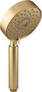 kohler k-22166-g-2mb purist handheld showerhead, vibrant brushed moderne brass