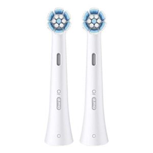 Oral-B iO Gentle Care Replacement Brush Heads, Electric toothbrush Brush Heads, White, 2 Count