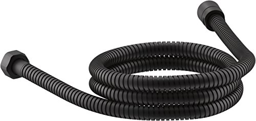 KOHLER 8593-BL Master 72" Metal Shower Hose, Matte Black