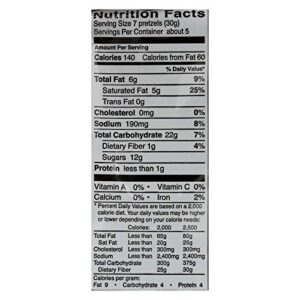 Glutino Chocolate Covered Pretzel, 5.5 Ounce - 12 per case.