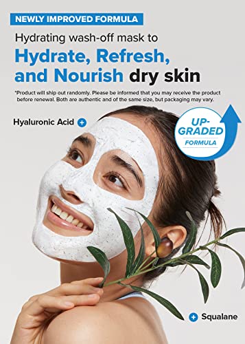 I DEW CARE Wash-Off Face Mask - Cake My Day | Mother's Day, Hydrating, Refreshing for Dry Skin with Hyaluronic Acid, 3.52 Oz