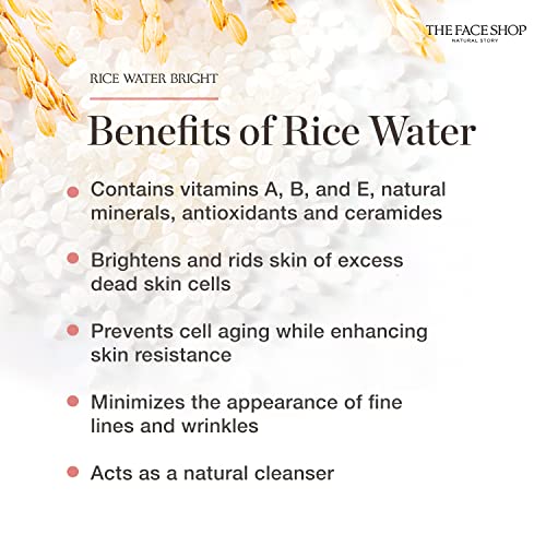 THEFACESHOP Rice Water Bright Foam Cleanser 150ml