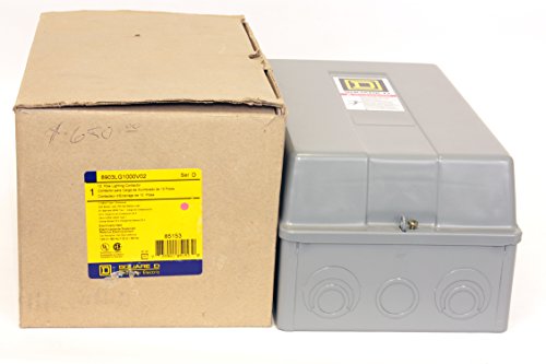 SCHNEIDER ELECTRIC 8903LG1000V02 Lighting Contactor 600-Vac 30-Amp L Electrical Box