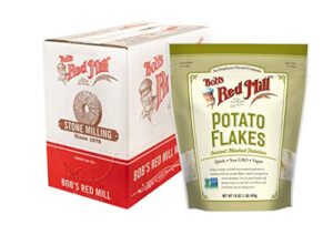 bob’s red mill instant mashed potatoes creamy potato flakes, 16-ounce (pack of 4)