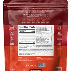 HLTH Code Complete Meal Replacement Powder | High Protein | Chocolate Macadamia Flavor | 15 Servings