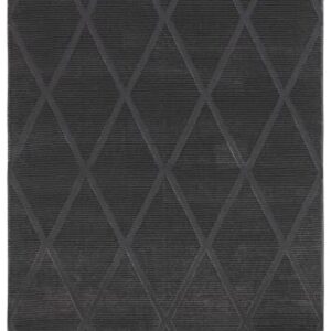 Safavieh Revive Collection 5'3" x 7'7" Charcoal REV104H Non-Shedding Trellis Area Rug