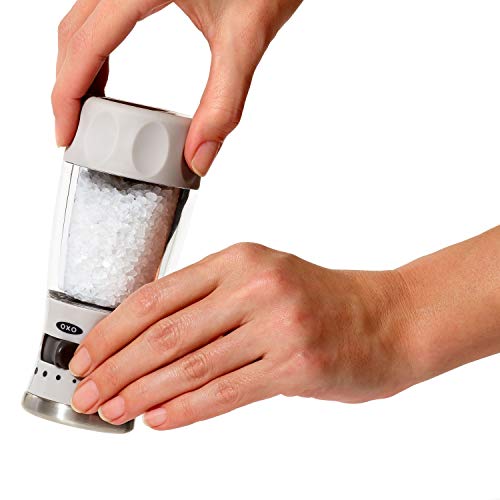 NEW OXO Good Grips Contoured Mess-Free Salt Grinder