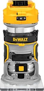dewalt 20v max xr cordless router, brushless, tool only (dcw600b)