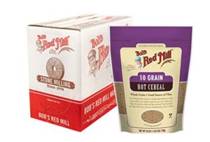 whole grain 10 grain hot cereal bob’s red mill 25 pack of 4, 100 ounce