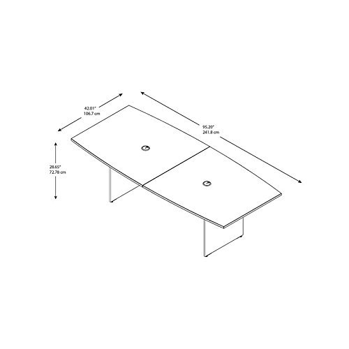 Bush Business Furniture BBF Conference Table, 96W x 42D