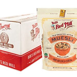 Bob's Red Mill Old Country Style Muesli Cereal, 40-ounce (Pack of 4)