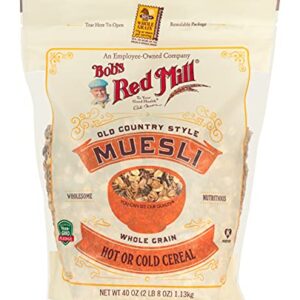 Bob's Red Mill Old Country Style Muesli Cereal, 40-ounce (Pack of 4)