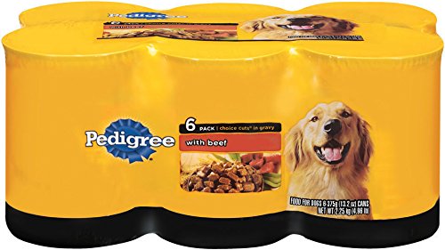 Pedigree Wet Foods 6 Count Choice Cuts Beef Food For Pets