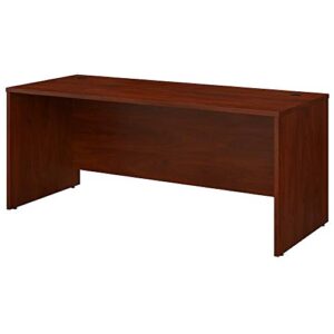bush business furniture studio c home office desk, 72w x 30d, hansen cherry