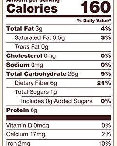 Bob's Red Mill Organic High Fiber Oat Bran Hot Cereal, 18-ounce (Pack of 4)