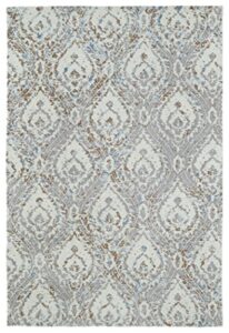 kaleen rugs cozy toes collection ctc07-01 ivory machine tufted rug, 9′ x 12′
