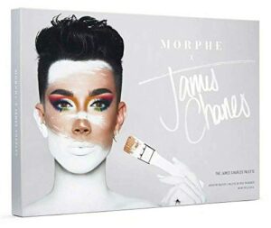 morphe x james charles artistry palette – 39 eyeshadows and pressed pigments – crazy colorful, deeply pigmented shades – matte, metallic, and shimmer shades