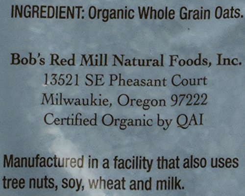 Bob's Red Mill Quick Cooking 100% Whole Grain Oats, 112 Ounce