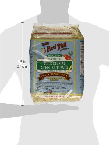 Bob's Red Mill Quick Cooking 100% Whole Grain Oats, 112 Ounce