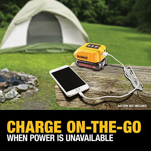 DEWALT 12V/20V MAX* USB Charger, Tool Only (DCB090)