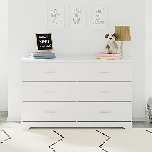 Storkcraft Brookside 6 Drawer Chest - White