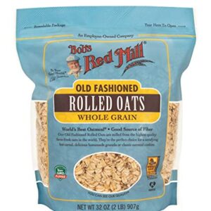 Bob's Red Mill Old Fashioned Regular Rolled Oats, 32 Oz