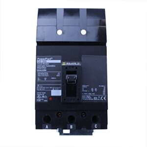schneider electric 240-volt 200-amp qga32200 molded case circuit breaker 600v 15a