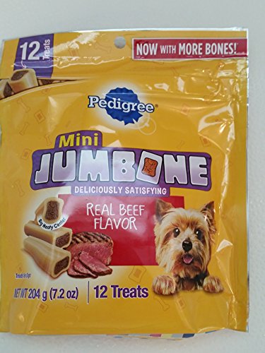 PEDIGREE® JUMBONE™ Real Beef Flavor Mini Dog Treats