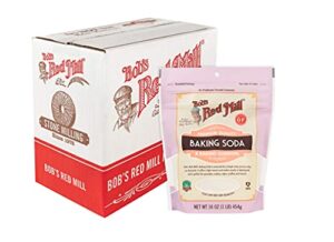 bob’s red mill baking soda, 16 ounce (pack of 4)